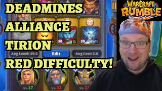 Deadmines Dungeon Guide  Alliance Week  Tirion  Red Difficulty  Warcraft Rumble [upl. by Reuben877]