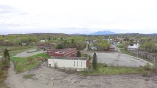 Millinocket Maine  Mill Site Drone Footage  May 14 2017 [upl. by Williams]