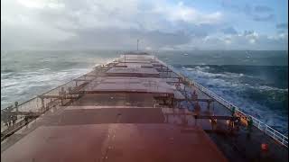 Porthole View of a Bulk Carrier [upl. by Grannia325]