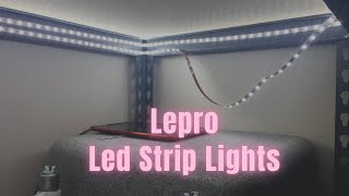 Lepro LED Strip Light White Review  6000K Super Bright LED Tape Lights [upl. by Nannarb]