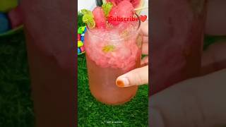 Watermelon Mojito🤤🍉🍹Watermelon Drink shortsviral trending mojito summerdrink youtubeshorts [upl. by Aninaig700]