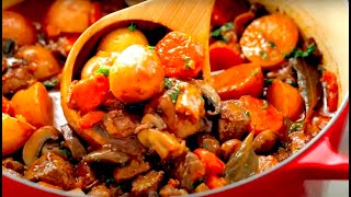 Classic Beef Stew Recipe For Dinner shorts foodlovers foodies food asmr [upl. by Nuahc]