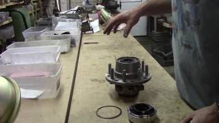 WARN HUB BEARING CAGE REMOVAL FOR MANUAL LOCKING HUBS by TheRamManINCcom [upl. by Esinal231]