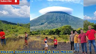 El VOLCÁN DE SAN MIGUEL TAMBIÉN CONOSIDO COMO VOLCÁN CHAPARRASTIQUE A 11 KILÓMETROS DE LA CIUDAD [upl. by Urbano]