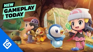 Pokémon Brilliant Diamond and Shining Pearl  New Gameplay Today [upl. by Ydniahs]