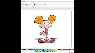 How to Draw Dee Dee  Dexters Laboratory Cartoon [upl. by Kellie]