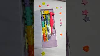 Best pencil case for school filling pencilcase stationery shoppinghaul shorts youtubeparter [upl. by Aisinut879]