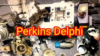 How To Clean Perkins Diesel Injectors C3 Perkins Delphi Injection Pump Removal  Tvs Cat [upl. by Burton]