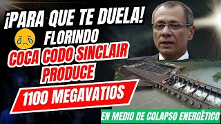 Coca Codo Sinclair Pilar Energético en Crisis Produce 1100 Megavatios Mientras Paute se Agrava [upl. by Katina]