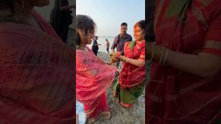 Sawa lakh ke saree bhije shorts chhathpuja emotions [upl. by Htebasil]