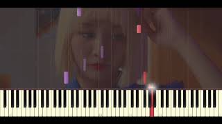 BOL4볼빨간사춘기  Some썸 탈꺼야 Piano MIDI PDF sheet [upl. by Nagem756]