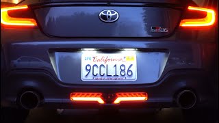 HOW TO INSTALL 4TH BRAKE LIGHT ON GR86BRZ  OLM V2 BRAKE LIGHT [upl. by Isadora]