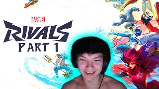 Sinatraa Plays Marvel Rivals with Friends 6v6 PvP  PART 1 [upl. by Bastien859]