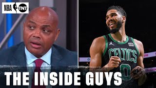 Inside Guys react to Boston Advancing to Round 2  NBA on TNT [upl. by Eserehs640]