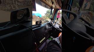 😎Cab view ❤️‍🩹 BharatBenz Truck 🚛 Just Wow bharat bharatbenz truck review viralvideophotolofi [upl. by Lyda673]