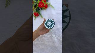 Wall Hanging Craft ideas\Old Bangles Craft 🫶 diy shorts bestoutofwaste craft bangles ytshorts [upl. by Ettenajna545]