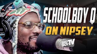 ScHoolboy Q on CrasH Talk Nipsey Hussle Kid Cudi His Horror Movie  More [upl. by Tibold]