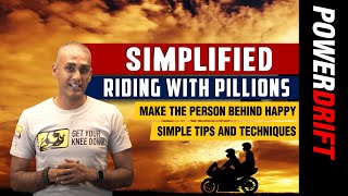 Simplified  Riding with a Pillion  PowerDrift [upl. by Eoj]