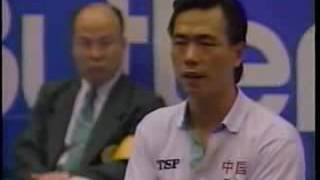 1991 Table Tennis Worlds Ind M JO Waldner Swe 3x1 Ma Wenge Chn Part 2 [upl. by Navetse103]