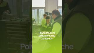 Polytechnische Schule Braunau zu Besuch hai lehre ausbildungsbetrieb youngtalents [upl. by Ecnar497]