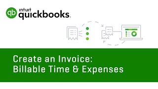 How to create an invoice billable time amp expenses  QuickBooks Online Tutorial [upl. by Debra]