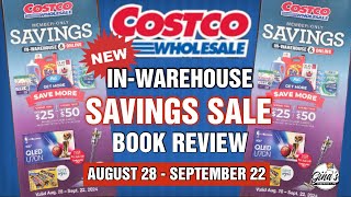 🛒COSTCO NEW INWAREHOUSE SAVINGS BOOK REVIEW for SEPTEMBER 2024 LETS CHECK IT OUT✨️ [upl. by Arihaz]