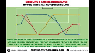 Dribbling amp Passing Interchange [upl. by Kirshbaum144]