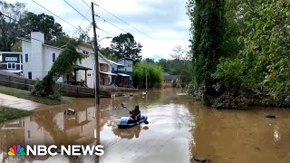 Western North Carolina hit with lifethreatening flooding and mudslides [upl. by Roots707]