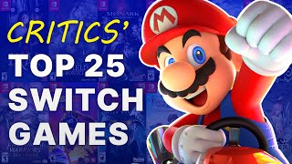 25 Best SWITCH Games according to critics [upl. by Luca]