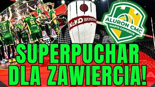 Aluron CMC Warta Zawiercie zdobywa SUPEPUCHAR Polski 2024 [upl. by Yrahcaz]