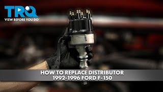 How to Replacer Distributor 19921996 Ford F150 [upl. by Milissa]