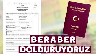 ALMANYA ULUSAL VİZE BAŞVURU FORMU NASIL DOLDURULUR Almanyada Üniversite Okuma Rehberi 15 [upl. by Ardnama]