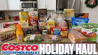 PRE CHRISTMAS COSTCO HAUL  COSTCO HOLIDAY GROCERY SHOPPING [upl. by Kotta]