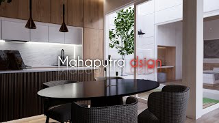 Modern Minimalist H Shaped Tiny House Design Mahaputra Dsign [upl. by Yard588]