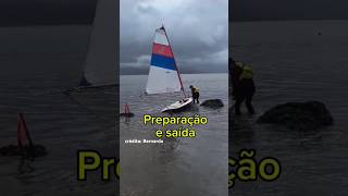 Preparação para a saída da base Escola de Vela Ribeirão da Ilha floripa veleiro monotipo [upl. by Prescott]