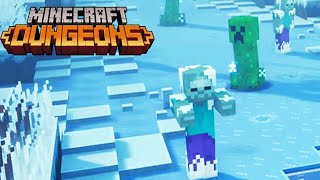 Minecraft Dungeons Creeping Winter Gameplay Walkthrough [upl. by Apps]