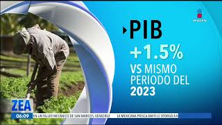 El INEGI presentó la estimación oportuna del PIB trimestral  Noticias con Francisco Zea [upl. by Deste]