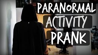 PARANORMAL ACTIVITY PRANK [upl. by Suiramaj783]