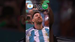 ARGENTINA🇦🇷 VS SAUDI ARABIA 🇸🇦 WORLD CUP 2022 HIGHLIGHTS MESSI MARTINEZ DI MARIA AURA HEARTBREAK [upl. by Anniala]