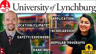 University of Lynchburg Scholarships Living Expenses Popular Programs Application Podcast [upl. by Fraase]