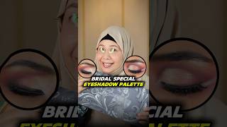 Bridal special Eyeshadow palette certifiedmakeupartist professionalmua makeupartist makeup [upl. by Ytok]