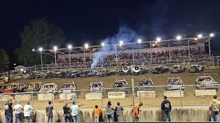 Pinckneyville IL Demo Derby April 27th 2024 full size [upl. by Orvie]