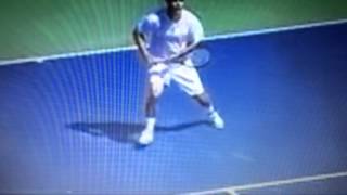 Pete Sampras Backhand Volley by Mike VanZutphen [upl. by Sells866]