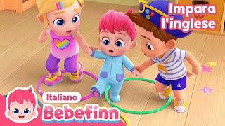 Cammina Cammina  Impara linglese  Bebefinn Italiano  Canzoni per Bambini [upl. by Sy]