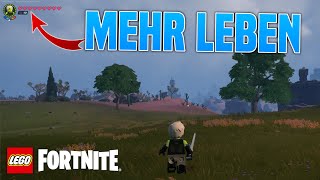 Lego Fortnite MEHR LEBEN bekommen  Mehr HERZEN in Fortnite Lego Tutorial [upl. by Sadinoel]