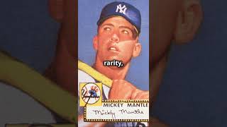 Shocking Truth About Mickey Mantles MillionDollar Rookie Card [upl. by Ydennek]