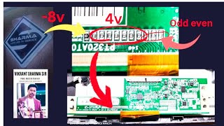 32 INCH PANEL ST PT CSHOT 100 REPAIR FORMULA  led lcd tv panel repair process [upl. by Jaunita]