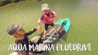 Aqua Marina Bluedrive Electric Power Fin Unboxing and Review Tour S2E8 [upl. by Behka513]