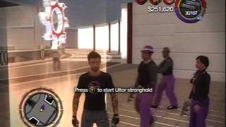 How to find the Ultor Corp Stronghold Mission in Saints Row 2 [upl. by Annahael902]