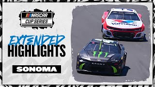 NASCAR Official Extended Highlights from Sonoma  2024 ToyotaSave Mart 350 [upl. by Hselin249]